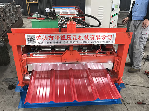 860型單層壓瓦機(jī)