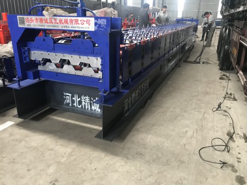 單層壓瓦機