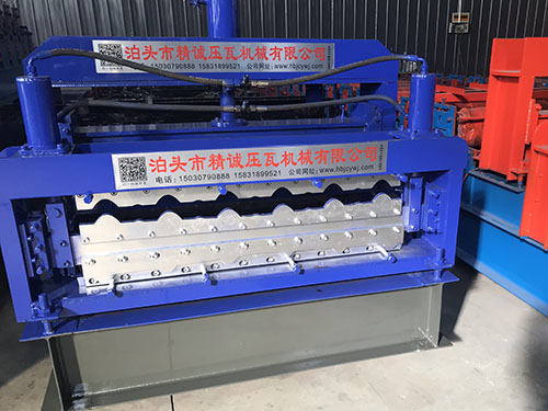 加寬840-800竹節(jié)琉璃瓦壓瓦機(jī)