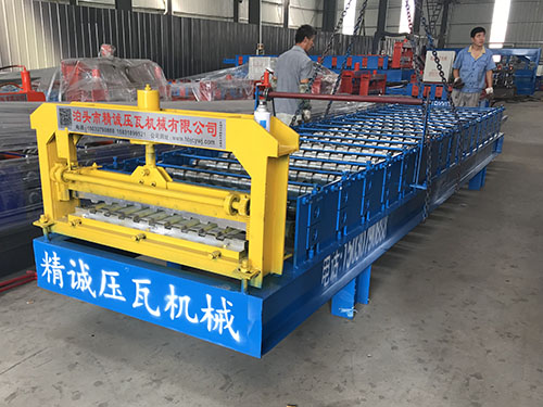 800卷簾門壓瓦機